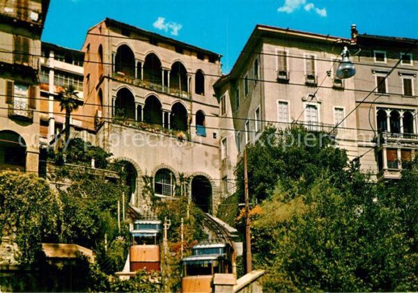 Bergamo Le Funiculari Drahtseilbahn