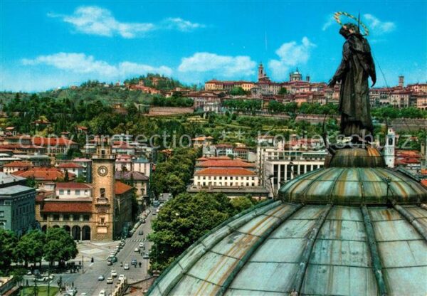 Bergamo Centro vista delle cinquecentesche mura