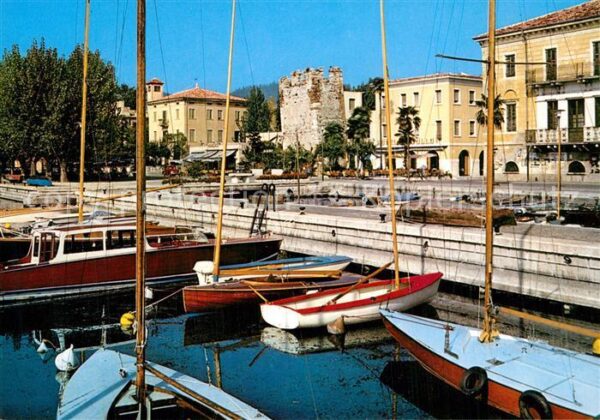 Bardolino Lago di Garda Partie am Hafen