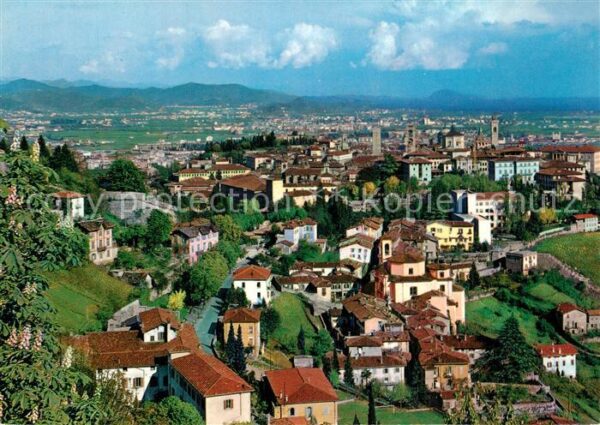 Bergamo Panorama da San Vigilio