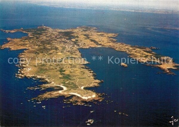 Ile d Ouessant Vue aérienne