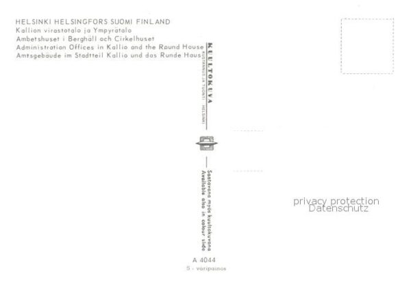 Kallio Helsinki Ambetshuset i Berghall och Cirkelhuset – Bild 2