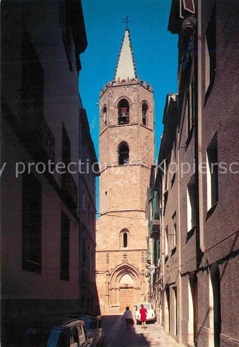 Alghero Campanile aragonese Glockenturm