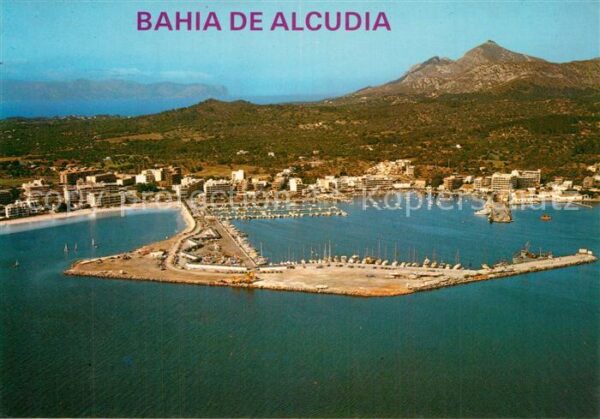Bahia de Alcudia Fliegeraufnahme