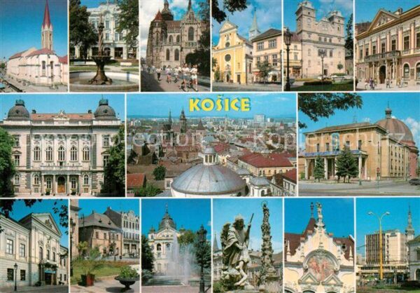 Kassa Kosice Kaschau Slovakia Sehenswürdigkeiten der Stadt