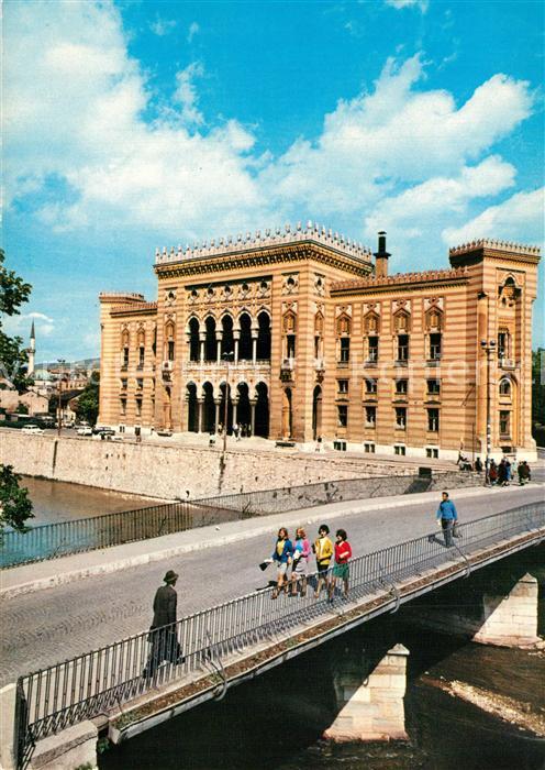 Sarajevo Brücke Rathaus