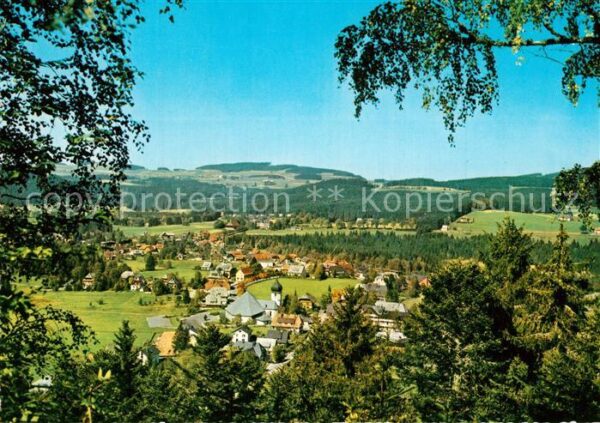 Hinterzarten Panorama Kurort im Schwarzwald