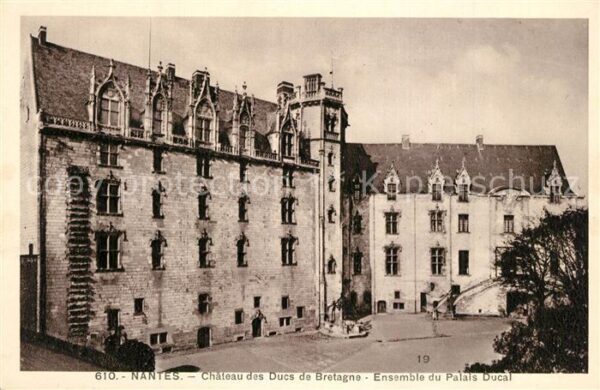 Nantes Loire Atlantique Chateau des Ducs de Bretagne Palais Duc