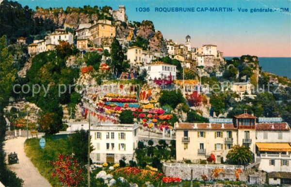 Roquebrune-Cap-Martin Vue Generale