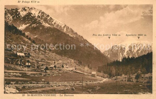 Saint-Martin-Vesubie Le Boreon Alpes