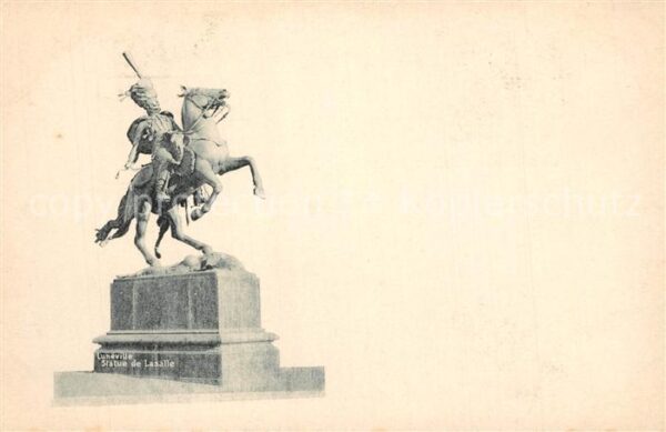 Luneville Statue de Lasalle Monument