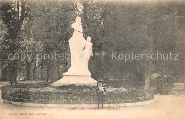 Luneville Monument d_Erckmann