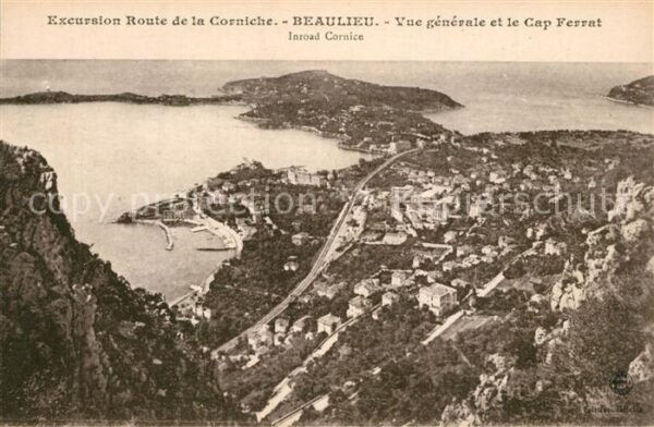 Beaulieu-sur-Mer Vue Generale et Cap Ferrat