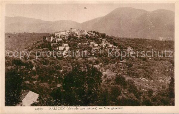 Falicon Vue Generale
