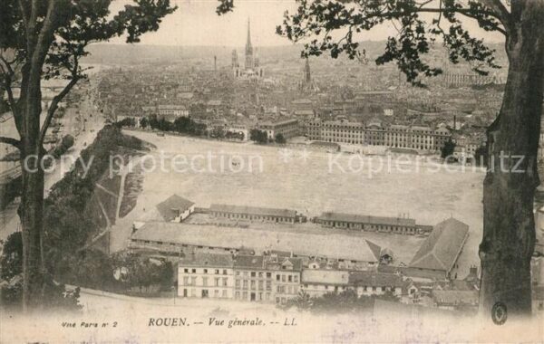 Rouen Vue Generale