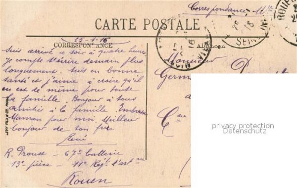 Rouen Vue Generale – Bild 2