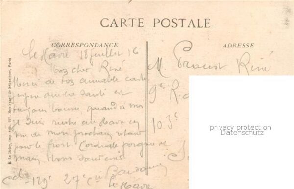 Le Havre Place Gambetta Monument – Bild 2