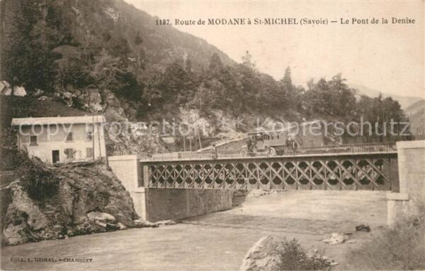 Modane Route de Modane a Saint Michel Pont de