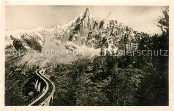 Chamonix Viaduc du Montenvers Hôtel de l'Aiguill
