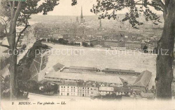 Rouen Vue Generale
