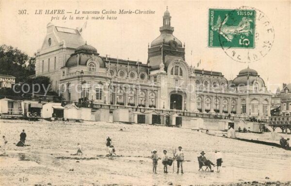 Le Havre Nouveau Casino Marie Christine Plage vu
