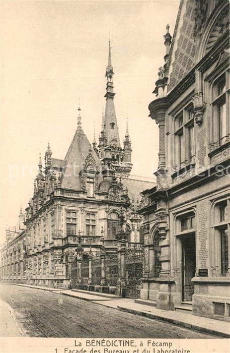 Fecamp Palais Bénédictine facade des bureaux e