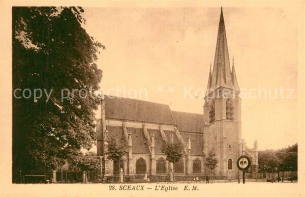 Sceaux Seine Eglise Kirche
