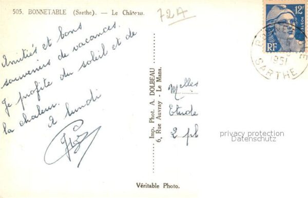 Bonnetable Le Chateau Schloss – Bild 2
