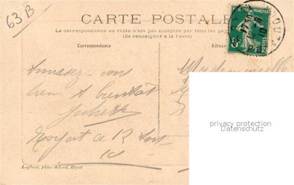 Royat Puy de Dome Un coin rustique de la vieille ville – Bild 2