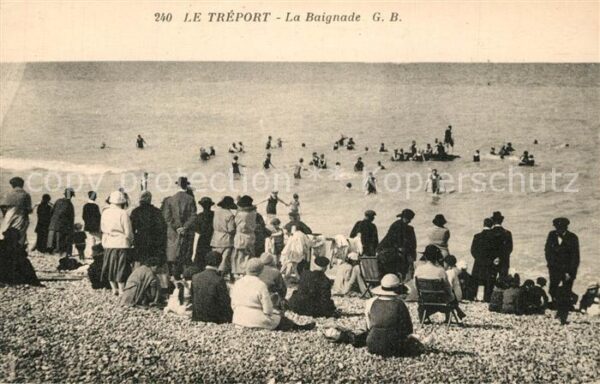 Le Treport La Baignade