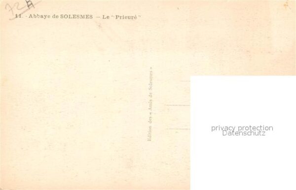 Solesmes Sarthe Abbaye Saint Pierre Le Prieuré – Bild 2