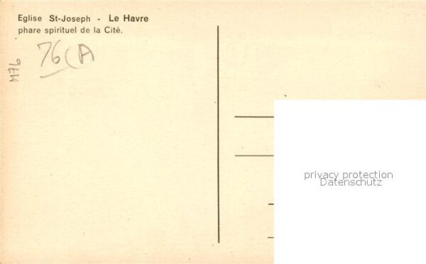 Le Havre Eglise Saint Joseph Phare spirituel de – Bild 2