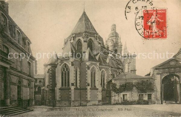 Blois 41 Abside de la Cathedrale