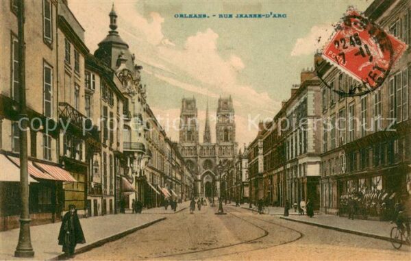 Orleans Loiret Rue Jeanne d_Arc