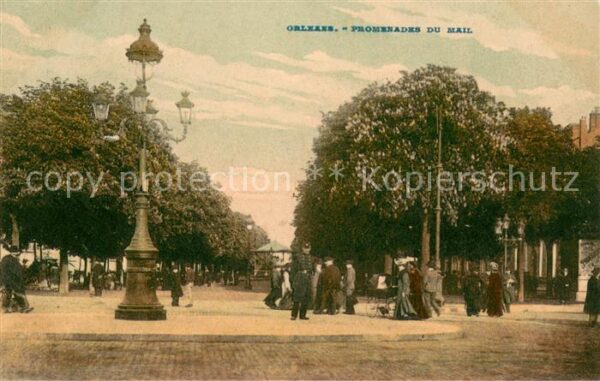 Orleans Loiret Promenades du mail