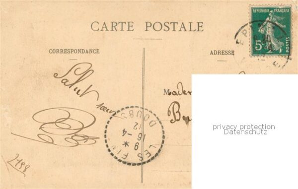 Epinal Vosges Vue generale prise du Chateau – Bild 2