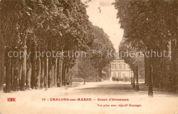 Chalons-sur-Marne Cours d_Ormesson