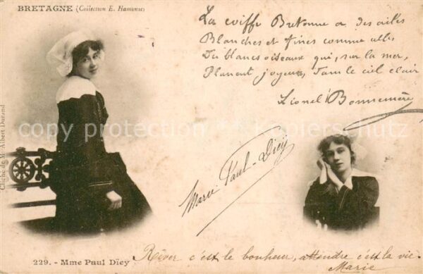 Bretagne Region Madame Paul Diey