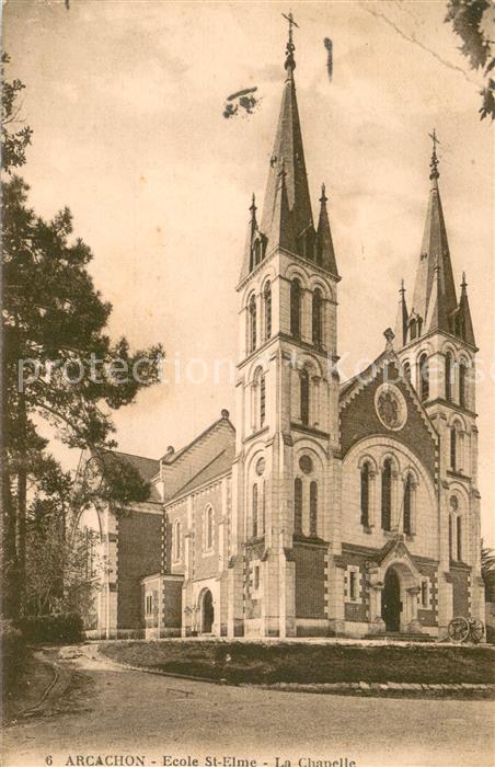 Arcachon Gironde Ecole St Elme La Chapelle