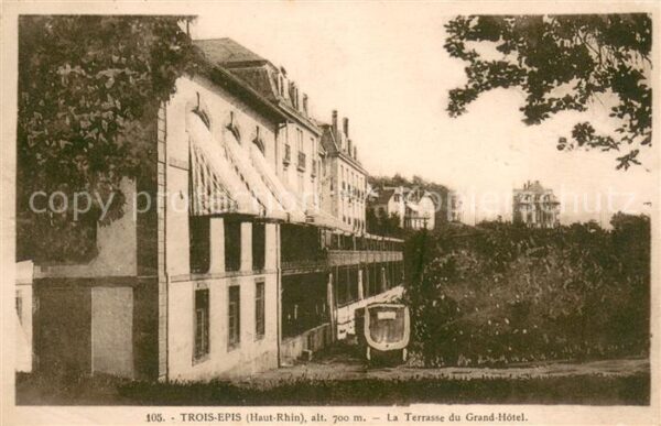 Trois-Epis Drei-Aehren La Terrasse du Grand Hotel