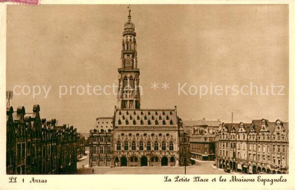 Arras Pas-de-Calais La Petite Place et les Maisons Espagnol