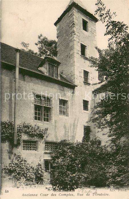Nevers 58 Ancienne Cour des Comptes Rue de l'Orat