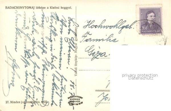 Badacsonytomaj Ungarn Latkepe a Kisörsi heggyel – Bild 2