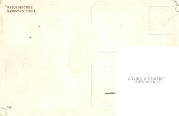 Ratoborschitz Ratiborice Babiccino udoli – Bild 2