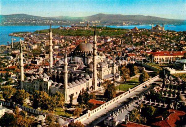 Istanbul Constantinopel The Mosque of Suleymaniye