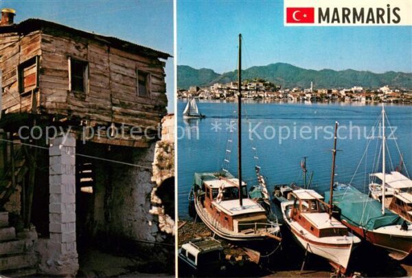 Marmaris Blockhaus Bootsanlegestelle