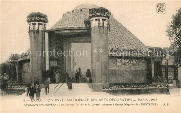 Exposition Arts Decoratifs Paris 1925 Pavillon Primavera