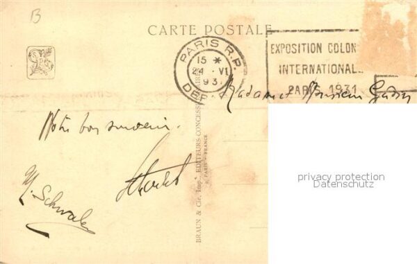 Exposition Coloniale Internationale Pari Pavillon des Pays-Bas – Bild 2