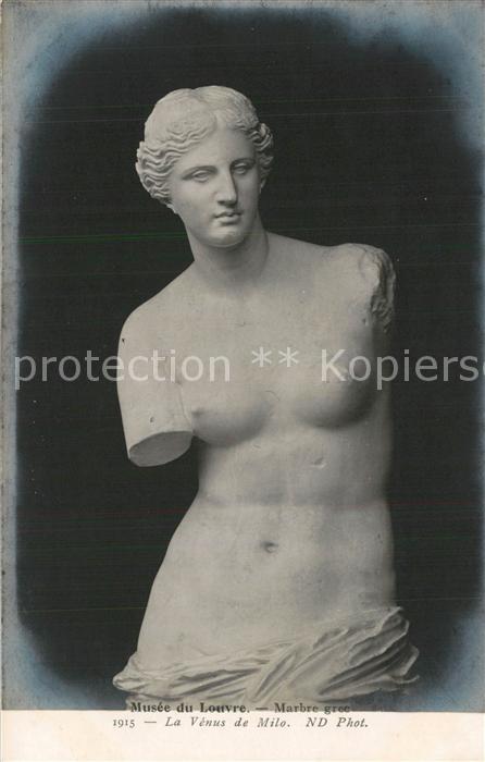 Skulpturen Venus de Milo Musee du Louvre