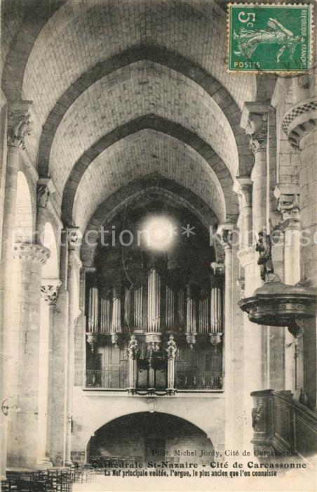 Kirchenorgel Cathedrale St.-Nazaire Carcassonne
